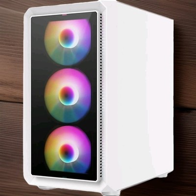 Gaming PC Ryzen5 5500GT,RTX 3050,16G RAM,1TB SSD,1TB HDD,WIFI/BT,Win Pro,ARGB