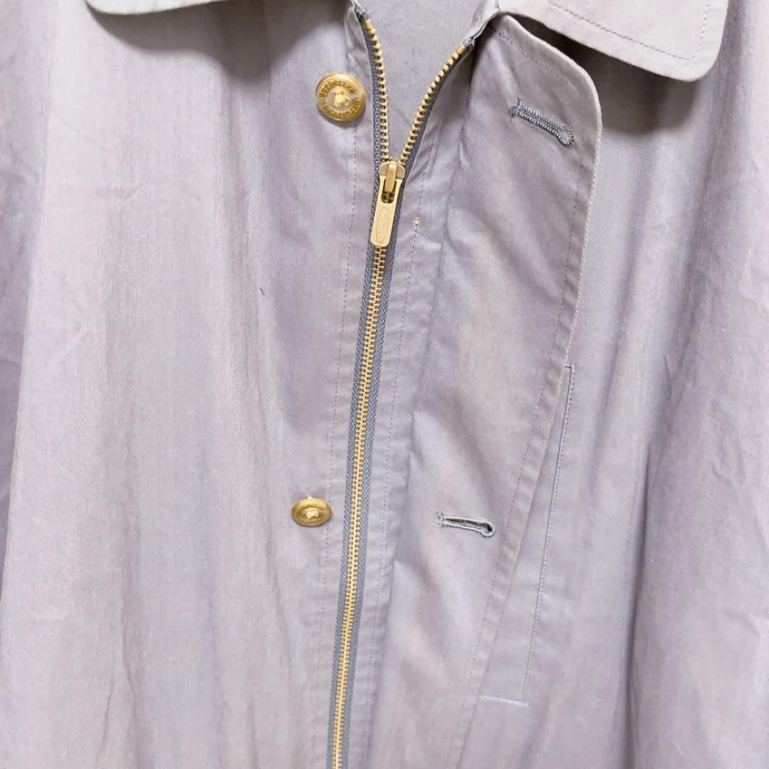 Burberry's Navy Bal-Collar Coat, Medium, Men's Blue Long-Sleeve Shirt thumbnail 17