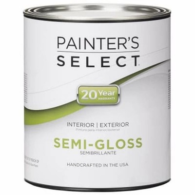 CPSGP Painters Select Quart Pastel Base Tintable White Interior Exterior Semi...