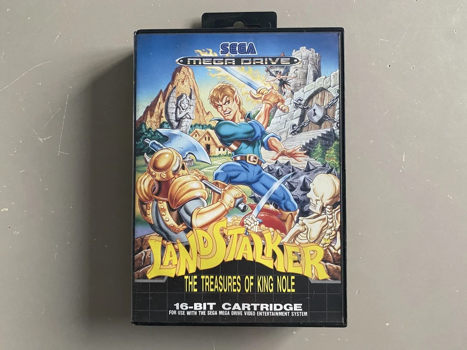 Landstalker The Treasures of King Nole, Sega Megadrive, PAL, Complete, *VGC* - Image 2 of 4