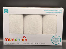 Munchkin Waterproof Changing Pad Liners 3 Count