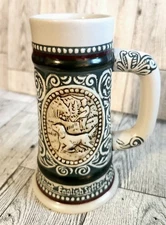 Avon English Setter/Rainbow Trout Mini Stein - 1983