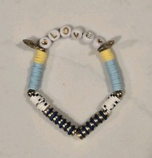 Homemade Bead Bracelet For Kids "LOVE"