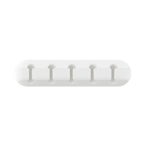 Silicone USB Cable Organizer Winder Desktop Tidy Management Clips Wire Holder - Bild 11 von 15