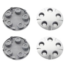 4Pcs Wheel Center Cap for Chevrolet 1999-04 S10 Xtreme 2001-04 Blazer Silver