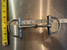 Used Horse Bit Snaffle D Ring