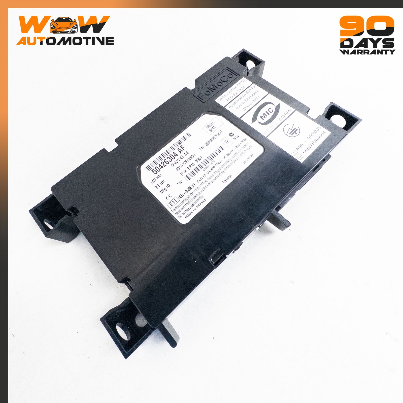 05-24 ASTON MARTIN V8 VANTAGE DB9 RADIO RECEIVER BLUETOOTH CONTROL MODULE OEM