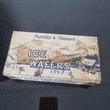 BOX HUNTLEY AND PALMERS Eiswafer Vintage Werbebox