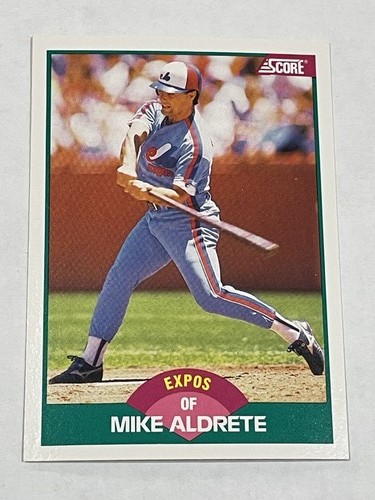 1989 Mike Aldrete #68T