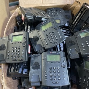 Polycom VVX 311 WW 6-line Business Media Phone Black (2200-48350-025) Lot of 10