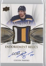 2020-21 Upper Deck The Cup 44/50 Colton Parayko #ER-CP Auto 0g27