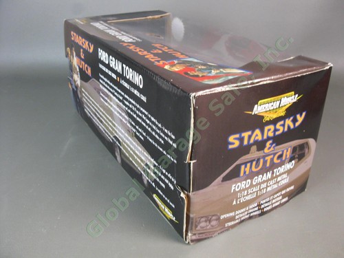 ERTL American Muscle Starsky & Hutch Ford Gran Torino 1:18 Scale Die Cast 36685 - Picture 3 of 7