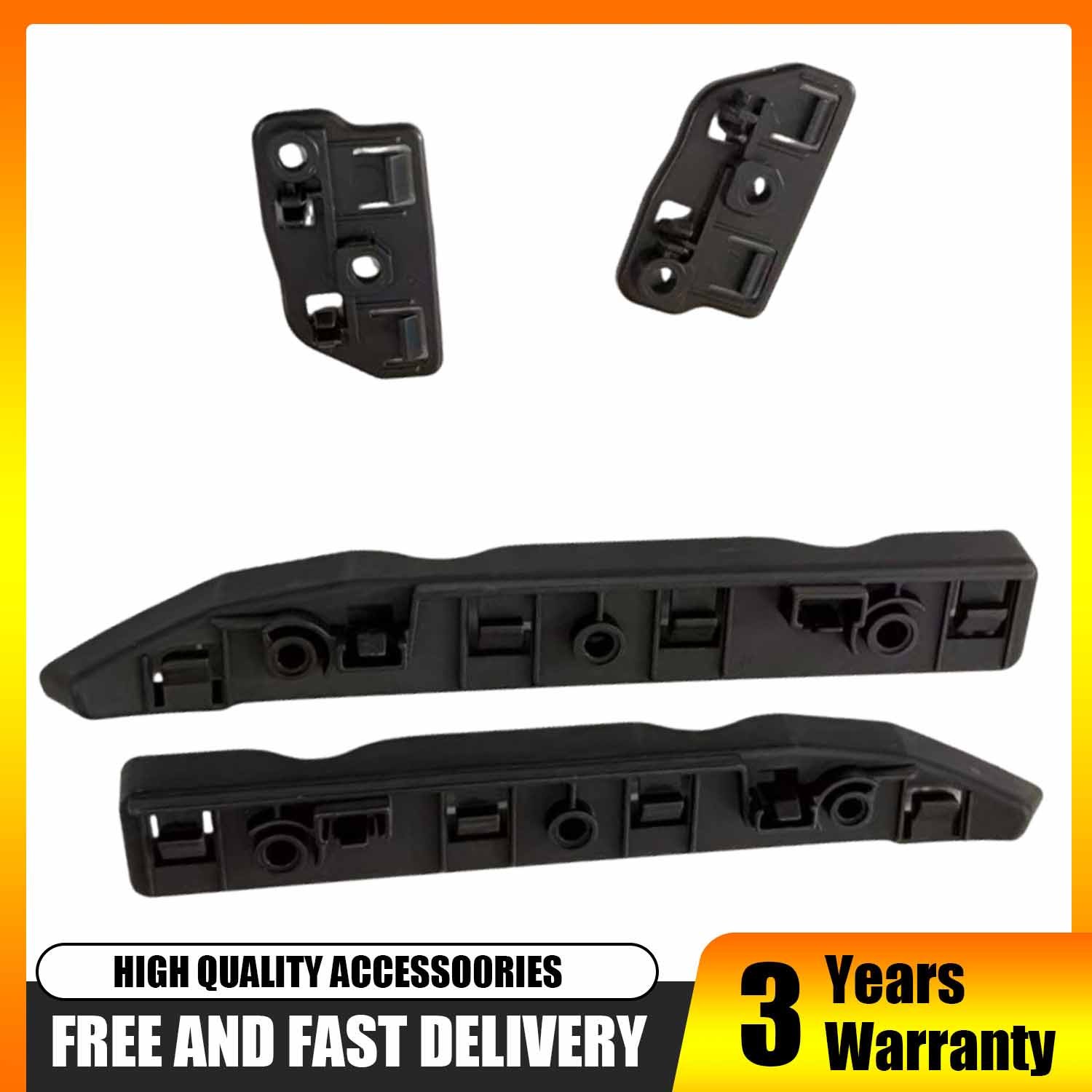 Front Bumper Bracket Clip Retainer Holder Set Fit For Maserati Ghibli M157