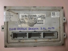 2001 DODGE DAKOTA 3.9L V6 AUTO ENGINE COMPUTE...
