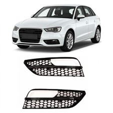 Nebelscheinwerferabdeckungen, glänzend schwarz, passend für Audi A3 8V 2012-2016