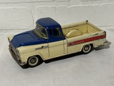 Sss Shioji 1958 Chevrolet Apache Pickup Truck Tin Friction 7 Japan 1950s
