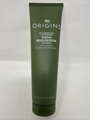 New! Origins Dr. Andrew Mega-Mushroom Skin Relief  Face Cleanser  150ml CJ#101
