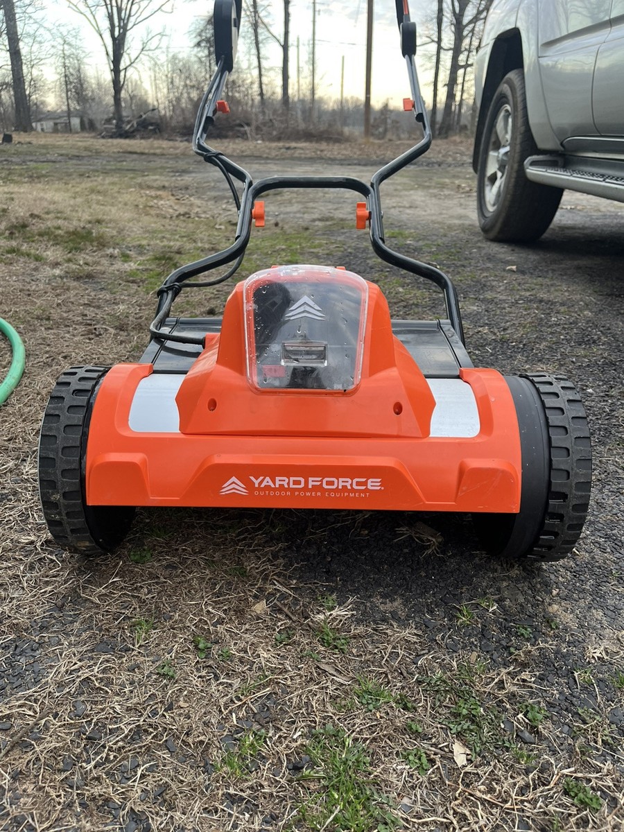 Yard Force 20V Cordless Reel Mower YF20VRX-RM With Batteries