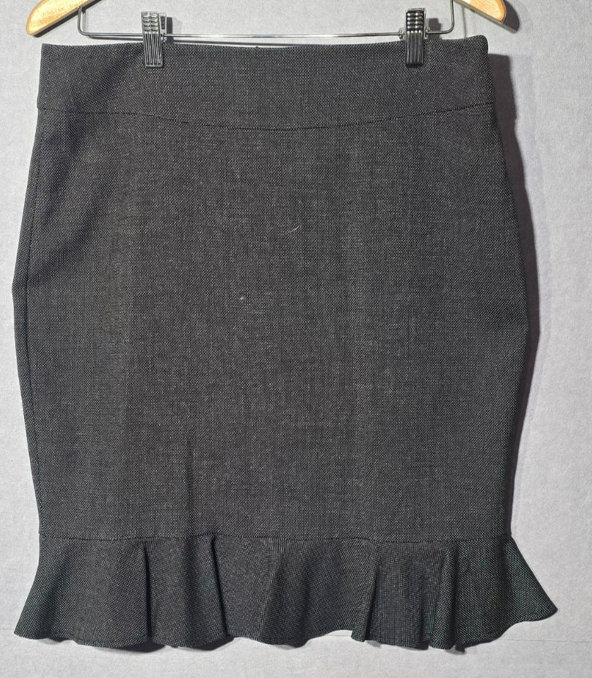 Portmans Size 12 Fit and Flare Short Skirt Fully Lined Cotton Blend MADE IN AUS