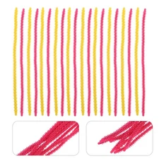 20 Pcs Silicone Hair Rollers Curlers Flexible Fabric Rods Curling for