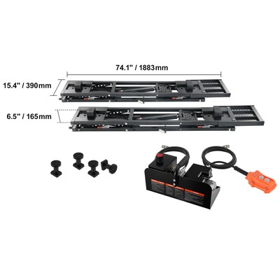 VEVOR Car Lift 5000/7000LBS Automatic Car Lift System Jack for
