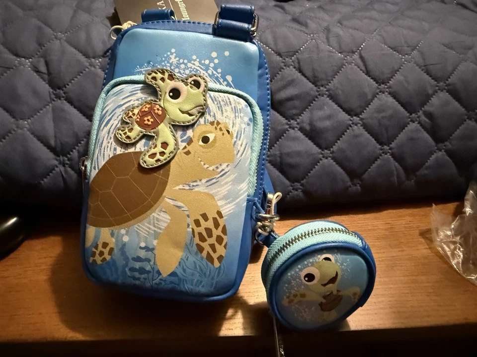 Loungefly Disney Pixar Finding Nemo Crush Squirt Crossbody Bag - Image 4 of 4