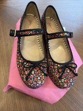 Betsey Johnson Hellena BLACK DITSY FLORAL size 9 - New No Box