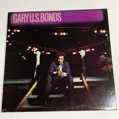 Gary U.S. Bonds   Dedication 12'' Record 1981 EMI America Rock 33RPM