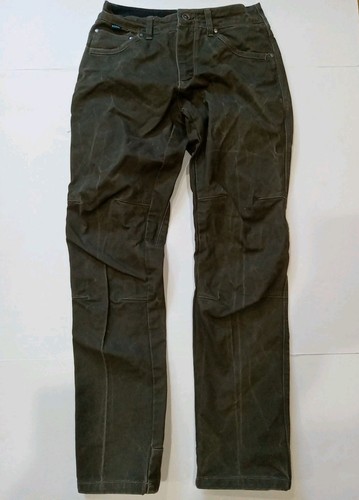 Kuhl Free Rydr Pants Mens 36x30 Dark Green Gray Patina Dye Outdoor Hiking