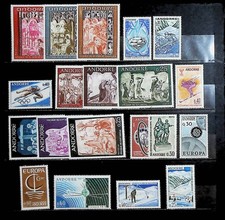 ANDORRE FRANCAIS LOT 20 TIMBRES NEUFS** DE 1966/69. BONNE VALEUR