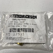 Ball Valve 3 Way Hendrickson S22535  VS22535
