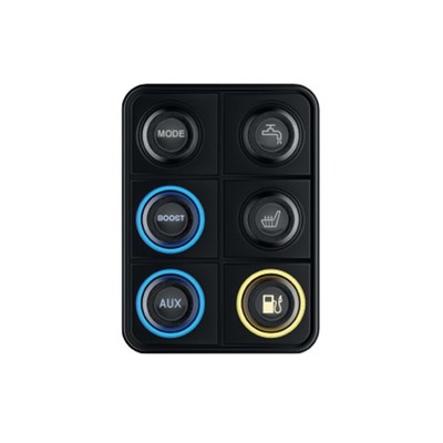 AIM CAN-Bus Tastatur (6 Tasten) - 1m Kabel - Systemerweiterung / Programmierbare Tasten