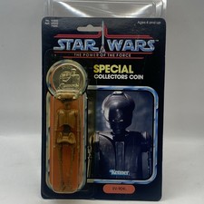 Vintage Star Wars MOC EV-9D9 POTF 92 Back Kenner LAST 17 Figure & coin *read
