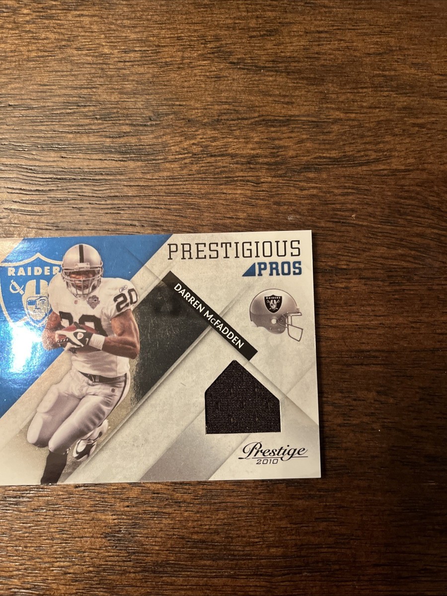 2010 Playoff Prestige - Prestigious Pros Darren McFadden #10 Blue