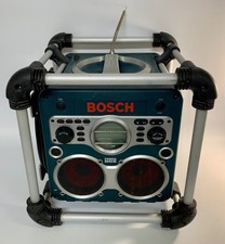 BOSCH PB10-CD POWER BOX Jobsite AM/FM Radio Battery Charger READ DESCRIPTION 