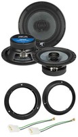 Hifonics 2-Wege 200Watt 16,5Cm Lautsprecher FüR Ford Mondeo 2007-2014 FronttüR A