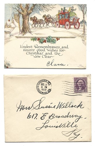 5 Vintage 1920s Old Class Photos & Postcards SUSIE WILLOCK Louisville Kentucky - Picture 3 of 6