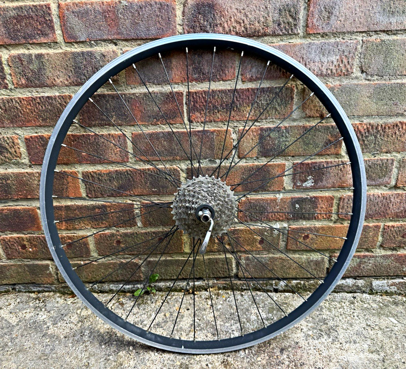 Shimano FH-TX500 Rear Road Wheel 700C Alloy Clincher Rim Brake Presta Black