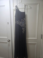 Xscape Petite 10P Navy Jersey Knit One Should...