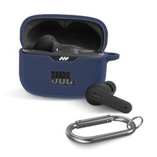 for JBL Tune 230NC TWS Case Cover, Silicone Protective Portable Scratch Blue