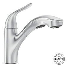 MOEN Brecklyn 87557 Single-Handle Pull-Out Sprayer Kitchen Faucet with Power