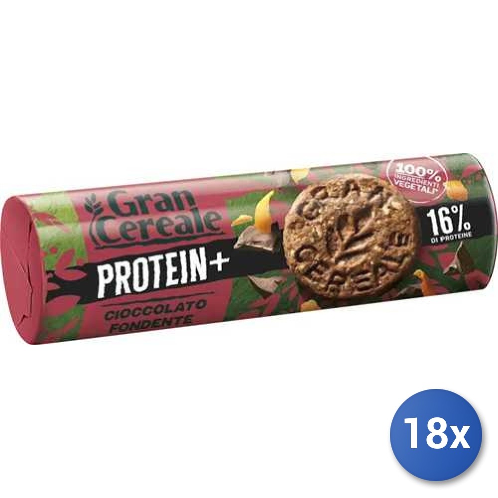 18X Multipack Mulino Bianco Grancereale Cookies Tube Protein Cocoa