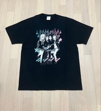 K-ON! Cospa Anime T-Shirt Schwarz L Vintage Japanische Mode Japan
