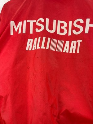 Ralliart Mitsubishi Motors Race and Rally Nylon Jacket Size XL