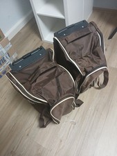 2xReisetaschen mit Rollen und Griff