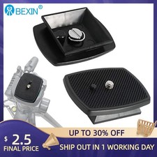 Tripod Quick Release Plate Screw Adapter Mounts Head For DSLR Camera UK