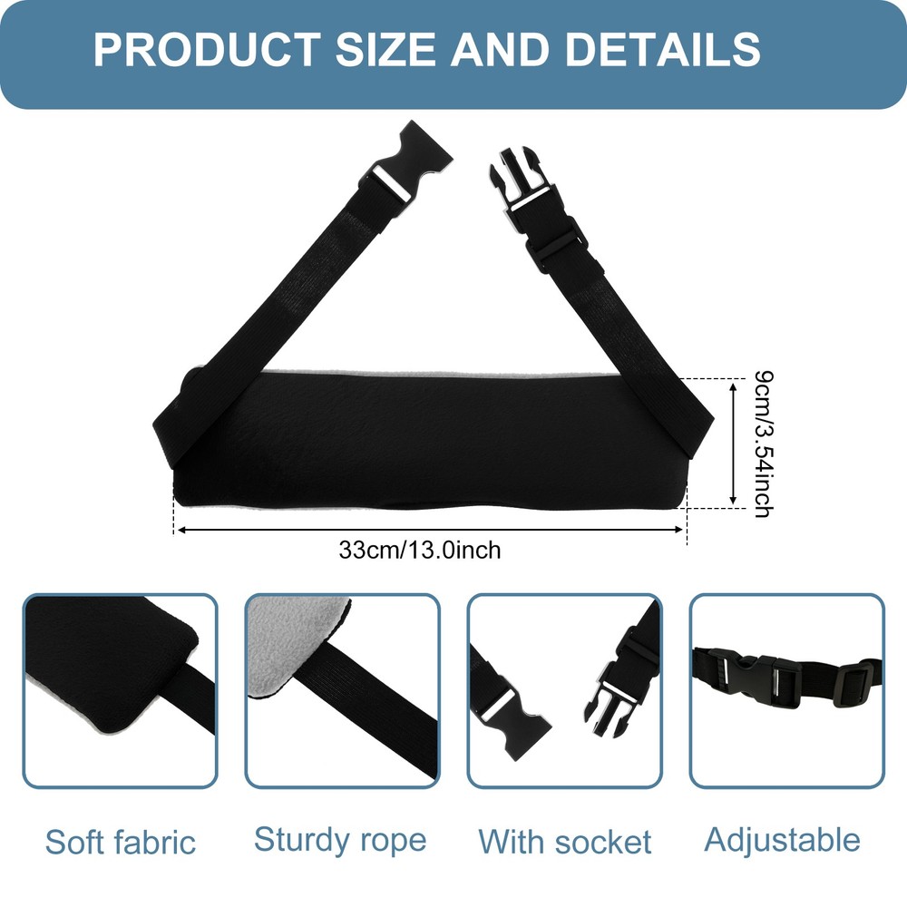 Portable Adjustable Neck Support Band for Travel Comfort Portable Adjustable Neck Support Band for Travel Comfort