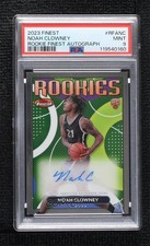2023-24 Topps Finest Rookie Noah Clowney #RFA-NC PSA 9 MINT Auto 8d2