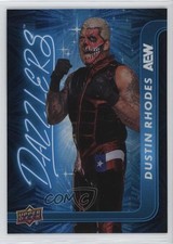 2025 Upper Deck AEW All Elite Wrestling Dazzlers Blue Dustin Rhodes #DZ-15 1u6