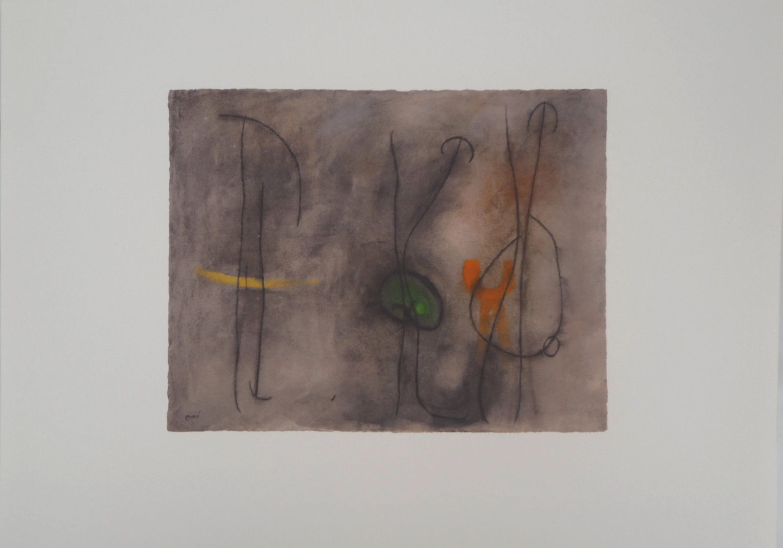 Joan MIRO : Trois femmes - Lithographie signée